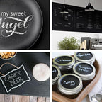 ShangTianFeng Black Chalkboard Paint （32 FL Oz） - Matte Finish, Non-Toxic & Quick-Drying Chalk Paint for Walls, Wood, Metal, Glass | Easy Clean, Durable DIY Craft Paint for Kids Room, Kitchen, Classroom Decor