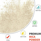 Mica Powder - 100g Mica Powder for Epoxy Resin - Metallic Color Pigment for Resin, Soap, Bath Bombs, Eye Shadow, Nails, DIY Crafting Projects etc. (Champagne Gold)