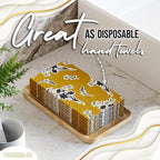 Trendables Floral Napkins for decoupage 100 Pcs 3 Ply floral paper napkins decorative Guest Towels Disposable Bathroom, Flower Design For Tea Party Decorations, Dinners & Weddings