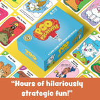 Poo Pocalypse - The Hilarious Card Game for Immature People - Easy and Strategic Family-Friendly Party Game for Adults, Teens & Kids - 2-4 Players
