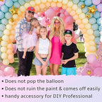 WISYOK 4000 Pcs Glue Points for Balloons, Removable Double-Sided Adhesive Points, Craft, Wedding Decoration Point Stickers