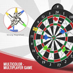 Magnetic Dart Board - 12pcs Magnetic Darts - Excellent Indoor Game and Party Games - Gifts for 5 6 7 8 9 10 11 12 Year Old Boy Kids