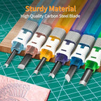 Wood Carving Tools Kit - Wood Carving Knife Sculpting Kit for Beginners, Hobbyists, Professionals, Artists, and DIY Art Work - Cutting, Carving, Knife Sculpture
