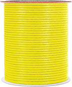 Mandala Crafts 2mm 109 Yards Yellow Cotton Waxed Cord for Jewelry Making Bracelet Cord Waxed String - Beading String Thread Jewelry Cords for Necklaces String