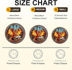Wooden Puzzles for Adults, Dragon Wooden Puzzle,Magic Wooden Jigsaw Puzzles, Gifts for Family or Friends for Any Holiday.(13.4 * 13.4 in 300pcs)