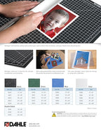 Dahle Vantage 10471 Premium Self-Healing Cutting Mat, 12"x18", 1/2" Grid, 5 Layers for Max Healing, Perfect for Crafts & Sewing, Green