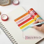 Mr. Pen- Washi Tape Set, 10 Rolls, Summer Design, Decorative Tape, Washi Tapes, Scrapbook Tape, Scrapbook Washi Tape for Journaling, Craft Tape, Washy Tape, Washy-Tape, Cute Washi Tape Pack