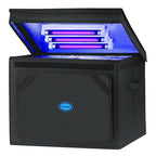UV Light for Resin Curing High Efficiency 365nm UV Resin Kit for 3D Printer Large Size Sturdy Iron Frame Visual Window Even Curing LCD SLA DLP Compatible (Resin Curing Bag)