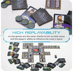 No Escape Board Game - Strategy Board Games for Adults, Family Games, Party Games. Unique Strategic Space Sabotage Traitor Maze Game with Tiles - Fun for Kids, Teenagers, Adults. 2 to 8 Players.