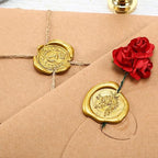 Nuanchu 15 Pcs Glue Gun Sealing Wax Sticks Retro Vintage Wax Sticks for Seal Stamp and Letter for Wedding Invitations Card Envelope Christmas Holiday Gift Ideas(Gold)
