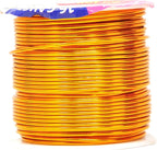 Mandala Crafts 16 Gauge Anodized Aluminum Craft Wire for Jewelry Making – 390 FT Colored Flexible Silver Copper Gold True Blue Purple Pink Wire - Bendable for Bonsai Armature Crafting Sculpting