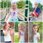 Walkie Talkies for Kids Rechargeable,Toys for Boys and Girls Ages 3-12, 2 Pack Long Range 2-Way Radios, Birthday Gifts,Christmas Stockings, Outdoor Play, Family Games, Hiking Camping Gear