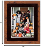 Pack of 25 Acid Free 11x14 Mats Bevel Cut for 8.5x11 Photos - Black Suede Precut Matboards With Backing Boards and Clear Photo Mat Bags For Pictures, Photos, Framing - 4-ply Thickness