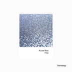 Hemway Polyurethane & Epoxy Resin Glitter 100g / 3.5oz Metallic Crystal Flake Additive for Flooring Jewelry Tumblers Glass Pigment - Fine (1/64" 0.015" 0.4mm) - Azure Blue