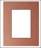 Pack of 25 Acid Free 11x14 Mats Bevel Cut for 8.5x11 Photos - Football Texture Precut Matboards With Backing Boards and Clear Photo Mat Bags For Pictures, Photos, Framing - 4-ply Thickness