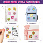 Sticker Maker for Kids - Make Your Own 90 Puffy Stickers Kit - DIY More 3D Stickers Arts and Crafts for Kids Ages 6-10 - Fun Gifts for Girls & Boys 8-12 Year Old Birthday Classroom Rewards