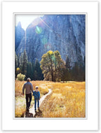 8x10 Mat for 5x7 Photo - Precut White on White Double Mat Picture Matboard for Frames Measuring 8 x 10 Inches - Bevel Cut Matte to Display Art Measuring 5 x 7 Inches - Acid Free ONE MAT