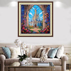 Findvoor Counted Cross Stitch Kits for Adults Full Range of Cross Stitching Embroidery Unprinted Pattern for Beginners, 11CT Needlepoint Kit Patterns Embroidery Kits-