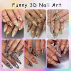 24 Jars Chrome Nail Powder Metallic Mirror Effect Pigment Iridescent Aurora Mermaid Pearl Glitter Dust, Gold Silver Nail Foil Fluorescent Flakes Kit for Resin Craft & Nail Art Decoration
