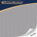 3 Sheets Self-Adhesive Decorative Film Paving Stones and Surfaces for Model Making in Scale 1:87 Scale H0 (UK: 3.5 mm Scale) (Concrete Paving Stones Herringbone)