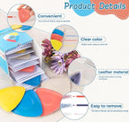 StiVerse 49 pcs Tailors Chalk Kit, 10 pcs Sewing Chalk, Fabric Chalk Markers for Sewing, Heat Erasable Pens, Sewing Clips, Sliding Gauge for Quilting, Sewing Supplies for Quilting, Dressmaking