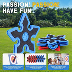 Throwing Axe for Axe Throwing Game for Backyard, Throwing Axe Set with Throwing Star for Outdoor Games, Durable and Fun for All Ages