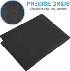 Cross Stitch Fabric 14 Count Aida Cloth 59 x 39 Inch Large Size Classic Reserve Cross Stitch Supplies Embroidery Fabric for Home DIY Craft Decoration Handmade, Black