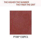 150pcs 100 Grit Sanding Discs, 5-Inch 8-Hole Sandpaper, for Woodworking or Automotive