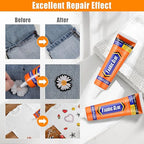 Fabric Glue Permanent, 60 ML Washable Clear Clothing Glue, Super Fabric Adhesive for Rhinestones, Patches, Clothes, Denim, Leather, Polyester, Fabrics, Doll Repair, Flannel, Cotton