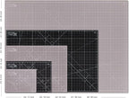 Elan Cutting Mat A0 Black & Taupe, Extra Large Self Healing Cutting Mat 36 x 48 Inch, 5-Ply Craft Board Black, Hobby Board for Crafts 36x48 Inch