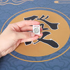 ZGME American Mahjong Set,166 White Tiles with Red Bag and Accessories,4 All-in-One Mahjong Racks with Pushers,Complete Western Mahjong Set