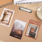Mabor 2040Pcs Photo Corners for Scrapbooking, Self Adhesive Scrapbook Photo Corner Stickers, Clear Picture Mounting Corners Stickers for DIY Album Journal Memory Books