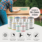 Chalky Chicks All-in-One Chalk Paint for Furniture or Cabinet - 32 Fl Oz - Matte Finish Paris Pink for Metal, Wood Furniture Paint - No Sanding All-in-One for Home Decor & Crafts, USA Made