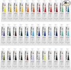 MEEDEN Artist Oil Paint Set - 36 Colors x 170ml/5.7oz Tubes - Art Supplies for Canvas Painting
