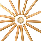 Yoption 15 Pieces Light Gold Glue Gun Sealing Wax Sticks for Wax Seal Stamp, Great for Wedding Invitations, Envelopes, Cards, Christmas Gift Ideas, Wine Packages (Light Gold)