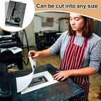 Yeaqee 1 Pcs 8 x 10 Inch Linoleum Block Rubber Carving Block Soft Linocut Blocks Large Linoleum Sheet Unmounted Lino Plates for Engraving Art Project Printmaking Artist Studio Supplies, Gray