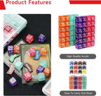 SIXPOINTS 108PCS 12mm MTG Counter Dice +1/+1 Tokens 6 Sided Dice & Keyword Counters Tokens Set for Magic The Gathering, MTG, TCG, Card Games Accessories