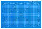 Dahle Vantage 10691 Premium Self-Healing Cutting Mat, 12"x18", 1/2" Grid, 5 Layers for Max Healing, Perfect for Crafts & Sewing, Blue