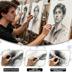 Charcoal Powder for Drawing & Art - Ideal for Sketching, Shading & Blending - Professional Artist Grade (4 Ounces)