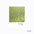Hemway Glitter Grout Additive add Sparkle to Mosaic Tiles, Bathrooms, Wet Rooms, Kitchens, Tiled Based Rooms and Cement Based Grouts 100g / 3.5oz - Olive Green