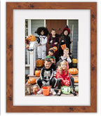 Pack of Ten 8x10 Mats Bevel Cut for 5x8 Photos - Acid Free White Precut Matboards for Pictures, Photos, Framing - 4-ply Thickness
