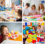 Colored Cardstock A3 Color Large Paper Colored 11"x17" Card Stock 75 Sheets Multi-Color Poster Sheets 15 Colors
