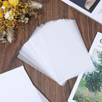 200 Sheets Vellum Paper, Translucent Printable Vellum Tracing Paper, Glassine Papers for Wedding Invitation Drawing Sketching Writing(8.3×5.7 Inches)