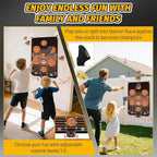 Axe Throwing Target Game Set, Electronic Scoring Throwing Game Toys Gifts for Kids Age of 3-10+ Years Old Boys & Girls, Backyard Indoor & Outdoor Yard Carnival Sport Party Play Game