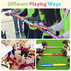 KINDEN Team Building Exercise Activities Pipeline Kit Group Games, Half Pipes Indoor Outdoor Ice Breaker Group Learning Team Work Youth Sports for Kids Teens, Children, Adults Competition Funny Games