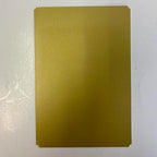 Blank Metal Plates for Laser Engraving - 4 Pack | Aluminum Sheets 0.020" Thick | CO2, Diode, Fiber Laser Compatible | Multiple Sizes & Colors (Gold (engraves black), 1x11.25 inch)