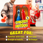 Big Potato Chicken vs Hotdog: Funniest Party Game You'll Ever Play | Flippin' Fun for Family, Adults and Kids - Perfect Halloween Game | Bonus Content Included
