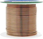 Mandala Crafts 16 Gauge Anodized Aluminum Craft Wire for Jewelry Making - 100 FT Colored Flexible Light Brown Wire - Bendable for Bonsai Armature Crafting Sculpting