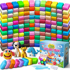 ESSENSON Air Dry Clay 140 Colors, Modeling Clay for Kids, DIY Molding Magic Clay, Gift for Kids