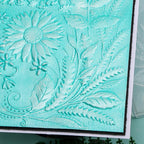 BAOFALI 3D Embossing Folders Sunflowers Leaves Textured for Card Making,Embossing Template Paper Card Embossing Stencil for DIY Scrapbooking Photo Album Card Paper Craft Decoration 6.3" L x 4.5" W